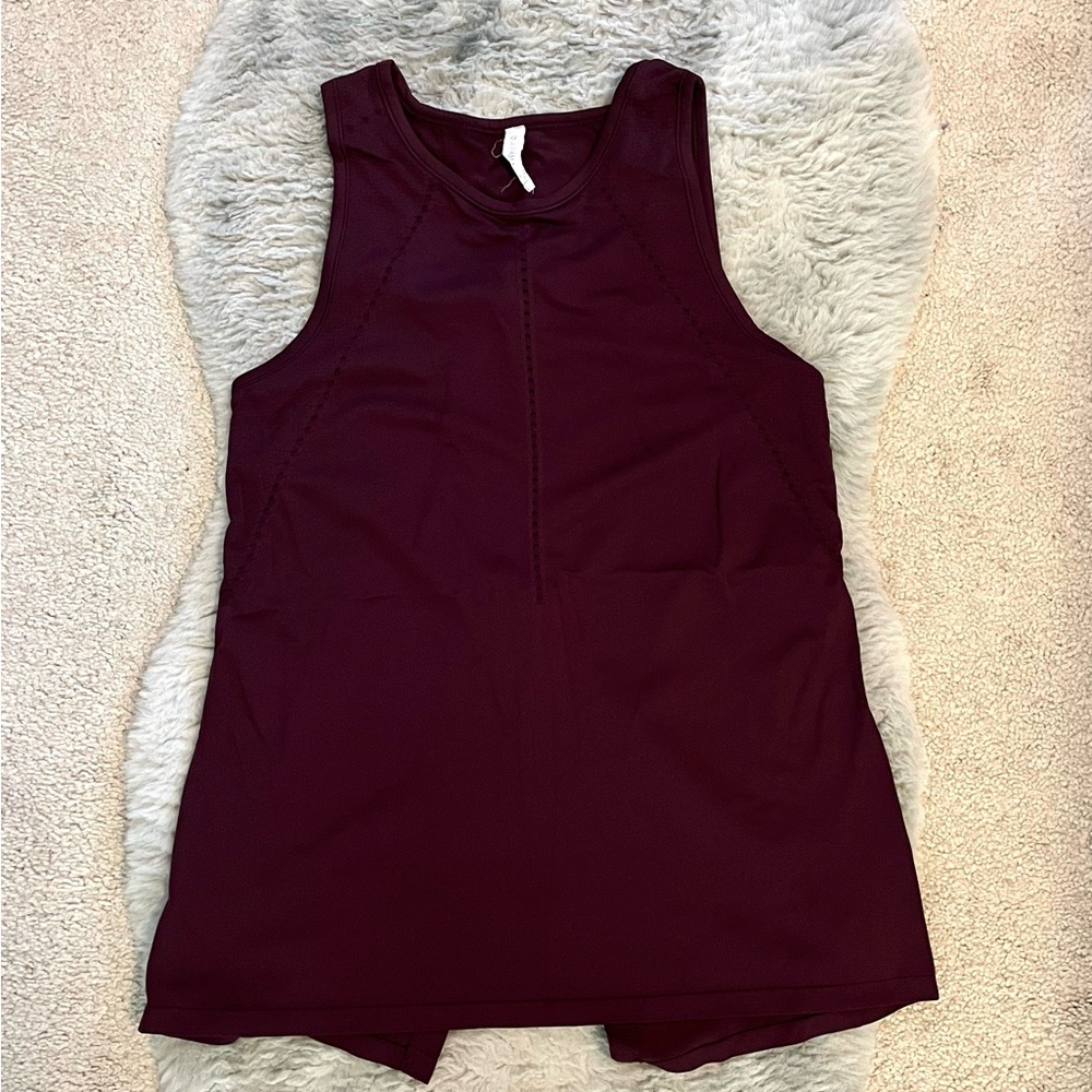 Athleta Maroon Tank Top